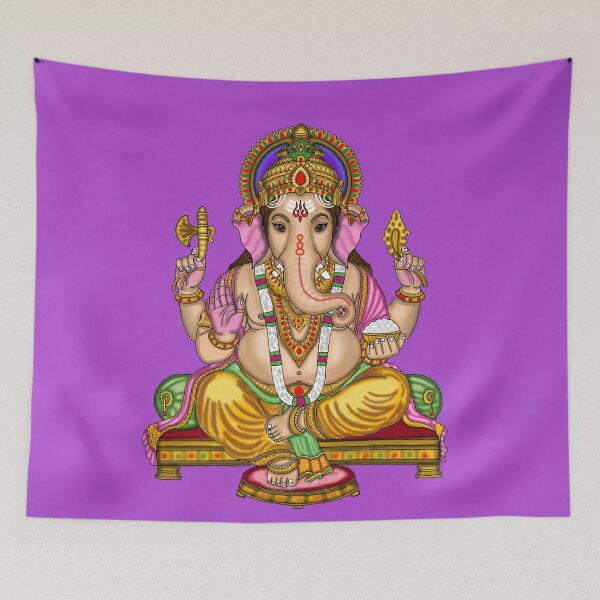 Item preview, Lord Ganesha Artwork | Divine Hindu God Digital Illustration designed and sold by Harshit_Digital_Arts.