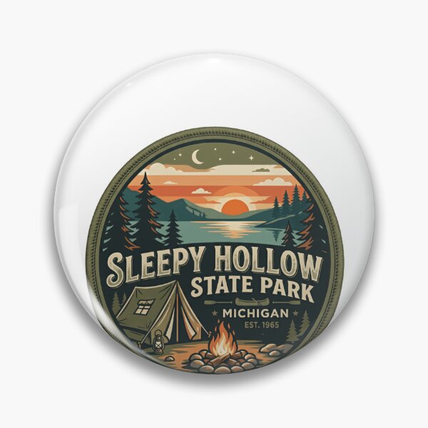 Item preview, Sleepy Hollow State Park Michigan Est. 1965 Camping Outdoor Travel designed and sold by Simsimah26Parks.