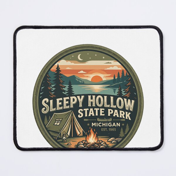 Item preview, Sleepy Hollow State Park Michigan Est. 1965 Camping Outdoor Travel designed and sold by Simsimah26Parks.