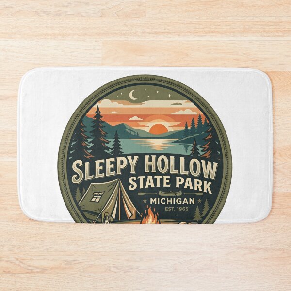 Item preview, Sleepy Hollow State Park Michigan Est. 1965 Camping Outdoor Travel designed and sold by Simsimah26Parks.