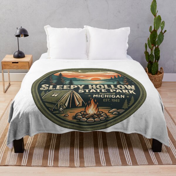 Item preview, Sleepy Hollow State Park Michigan Est. 1965 Camping Outdoor Travel designed and sold by Simsimah26Parks.