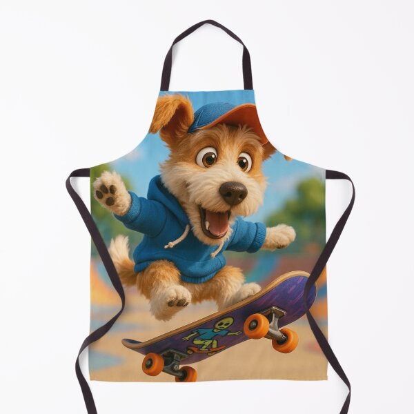 Artikelvorschau, Skater Wire Fox Terrier Hund entworfen und verkauft von Sillytoe.