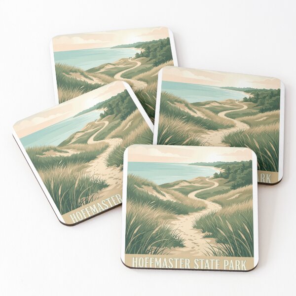 Item preview, Hoffmaster State Park Explore The Dunes Michigan's Coastal Treasure Lake Michigan Shoreline designed and sold by Simsimah26Parks.