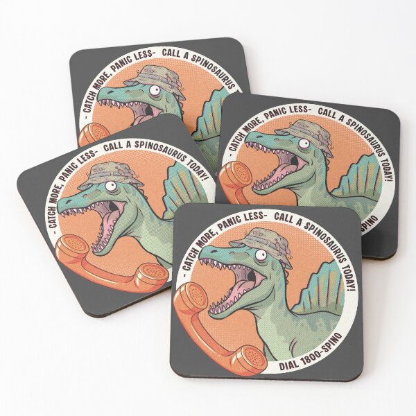 Item preview, Dino Fishing Helpline designed and sold by Grechsketch.