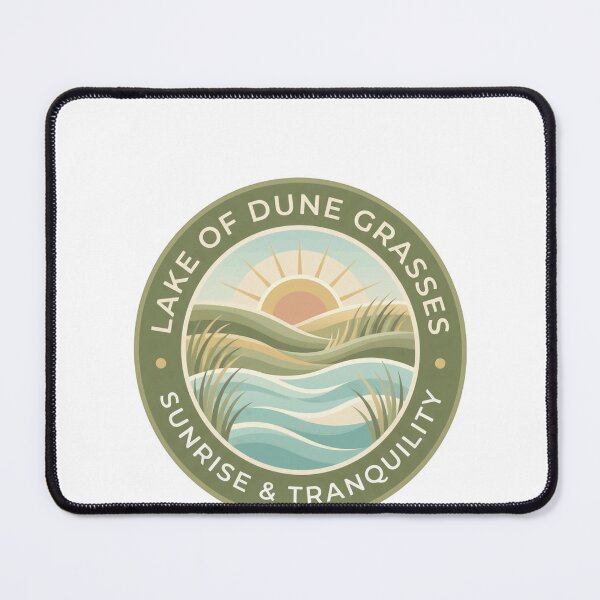 Item preview, Lake Of Dune Grasses Sunrise & Tranquility Nature Landscape Outdoors Lover designed and sold by Simsimah26Parks.