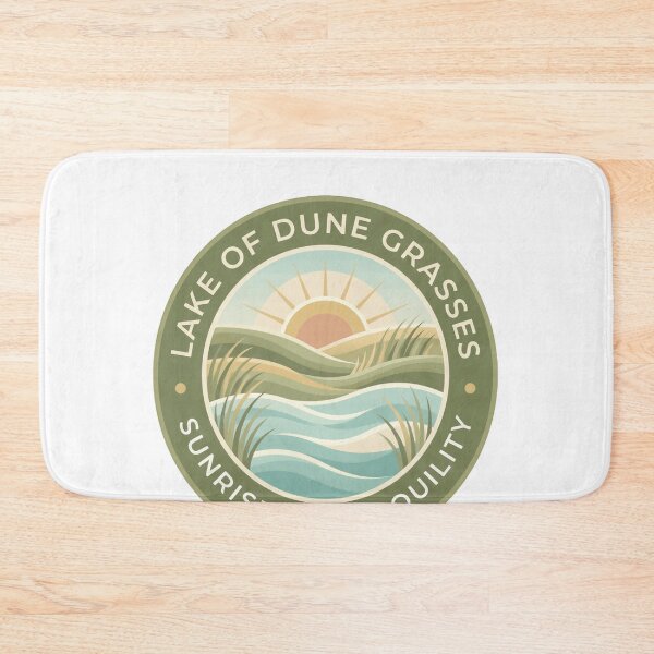 Item preview, Lake Of Dune Grasses Sunrise & Tranquility Nature Landscape Outdoors Lover designed and sold by Simsimah26Parks.