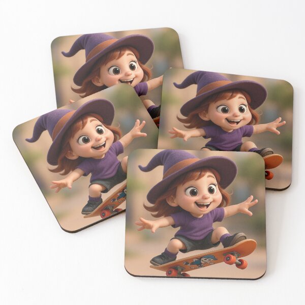 Item preview, Skater Witch Girl designed and sold by Sillytoe.