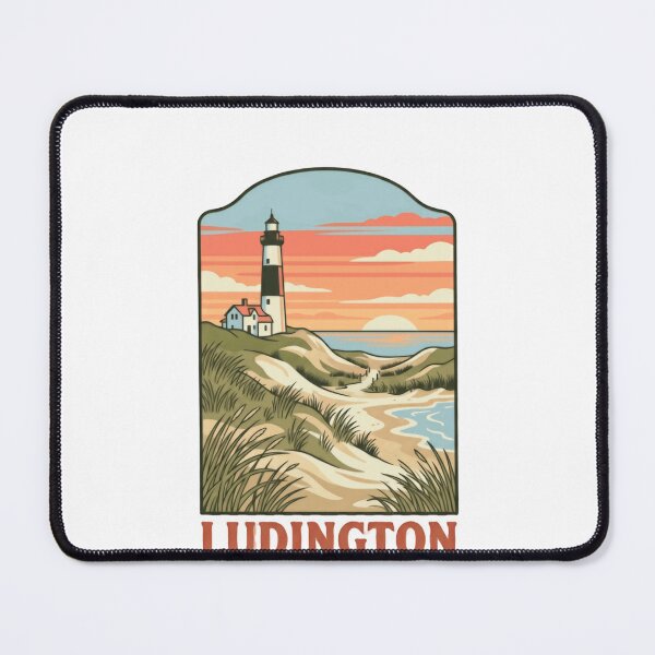 Item preview, Ludington State Park Michigan Travel Vacation Lighthouse Destination designed and sold by Simsimah26Parks.