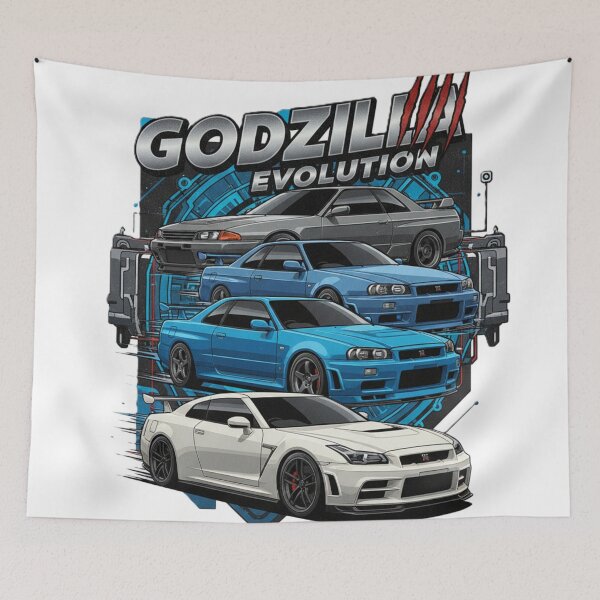 Item preview, Nissan GTR Godzilla Evolution designed and sold by Kirrindy Designs.