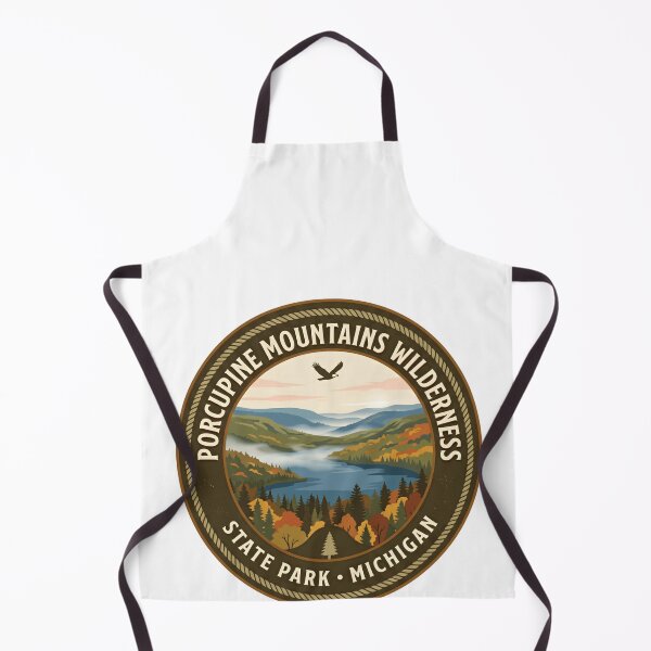 Item preview, Porcupine Mountains Wilderness State Park Michigan Hiker Camper Outdoors Traveler designed and sold by Simsimah26Parks.