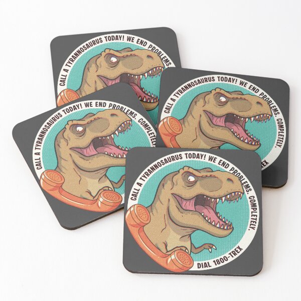 Item preview, Call a Tyrannosaurus Today! We end Problems. Completely designed and sold by Grechsketch.