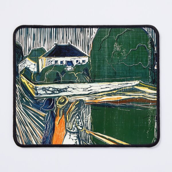Item preview, Edvard Munch - Girls on a Bridge designed and sold by Jon-Baran.