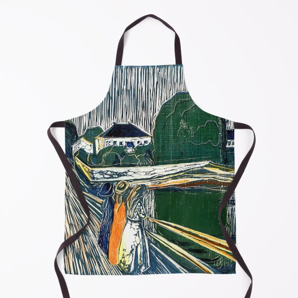 Item preview, Edvard Munch - Girls on a Bridge designed and sold by Jon-Baran.
