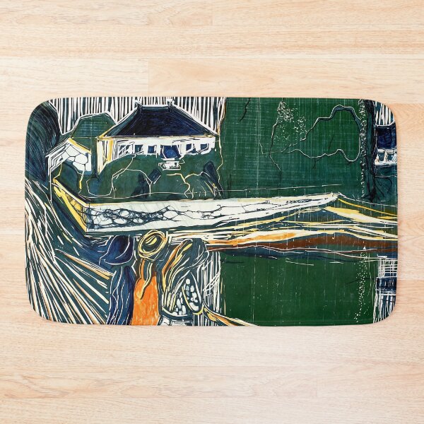 Item preview, Edvard Munch - Girls on a Bridge designed and sold by Jon-Baran.