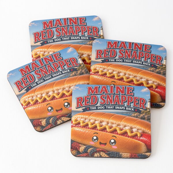 Item preview, Hotdog Heros Maine Red Snapper Dog Solo Horizontal  designed and sold by 1mooreroy.