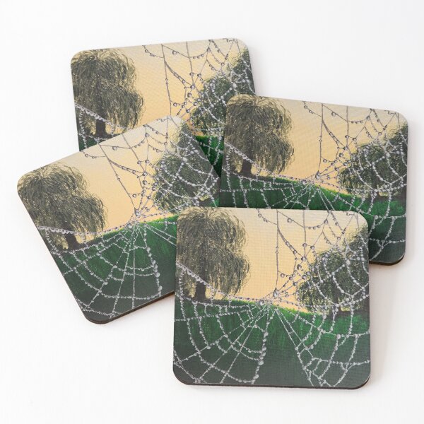 Item preview, Dew on Spider Web designed and sold by Roxie Heide.