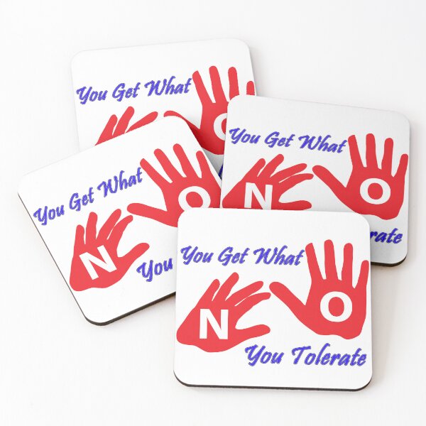 Item preview, Get What You Tolerate — Motivational Quote Poster for Home or Office  designed and sold by Twenty93.