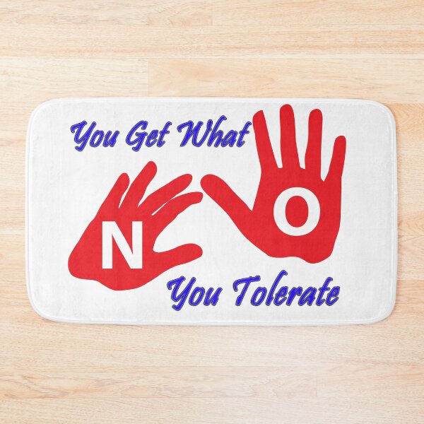 Item preview, Get What You Tolerate — Motivational Quote Poster for Home or Office  designed and sold by Twenty93.