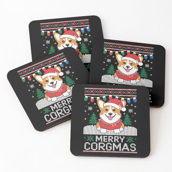 Item preview, Corgi Dog Merry Corgmas Santa Corgi Ugly Christmas designed and sold by grounabslaninal.