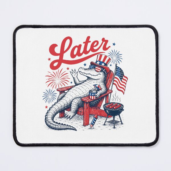 Item preview, Alligator Later Gator Teacher Kids 4th of July designed and sold by ivotee.