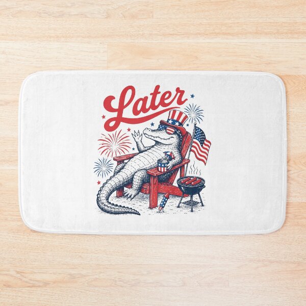 Item preview, Alligator Later Gator Teacher Kids 4th of July designed and sold by ivotee.