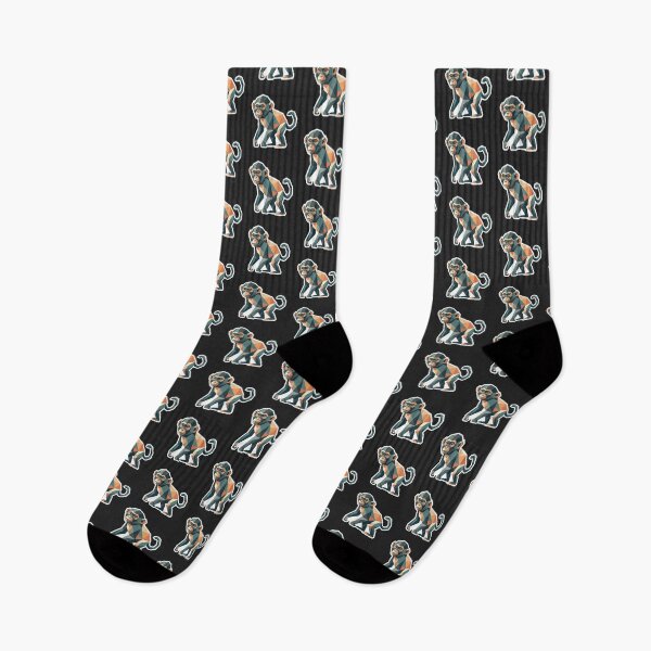 Item preview, Geometric Monkey Sticker – Pop Art Ape Design for Nature Lovers designed and sold by bsbd-action.