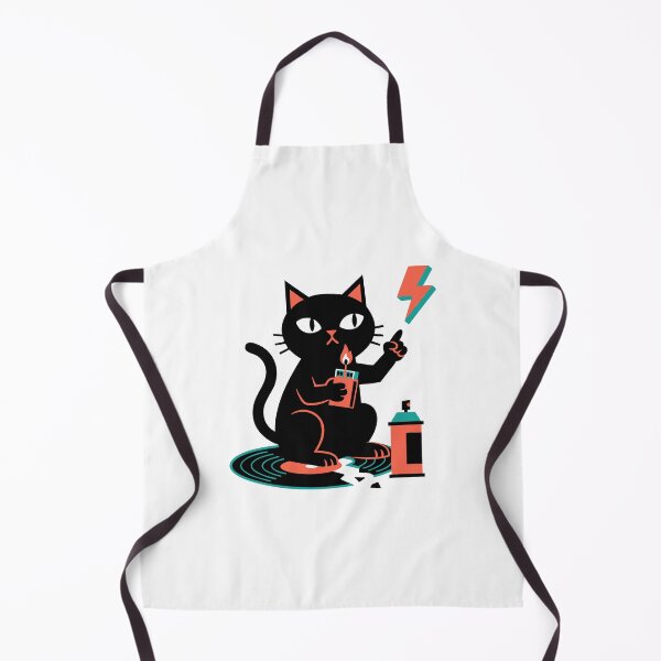 Item preview, "Rules? Never Heard of Them" - Rebellious Black Cat designed and sold by ZUMERI.