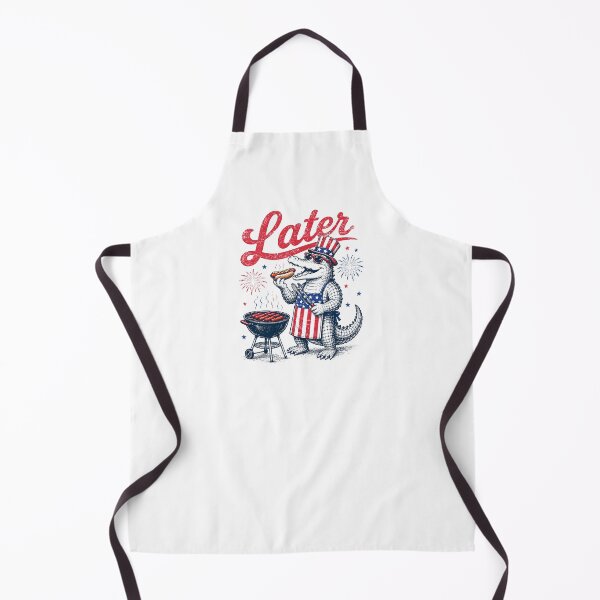 Item preview, Alligator Later Gator 4th of July designed and sold by ivotee.