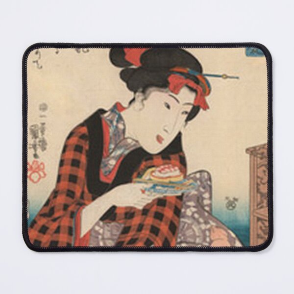 Item preview, Japanese Ukiyo-e Mother and Child Vintage Woodblock Print Art designed and sold by vekotpu.