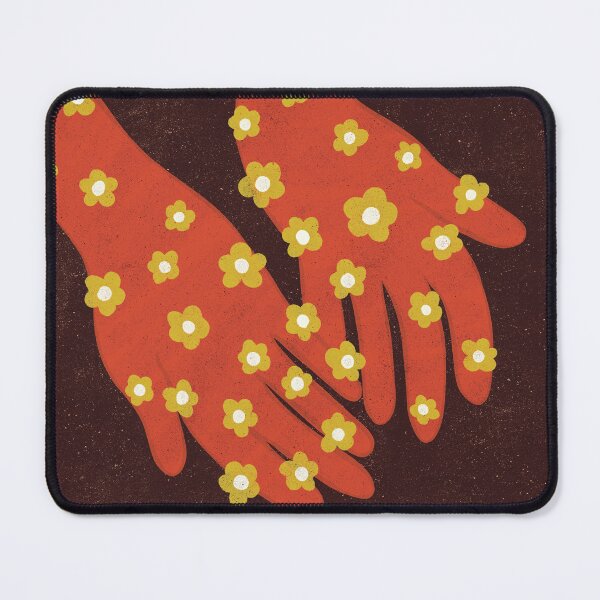 Item preview, Linocut Style Hands designed and sold by KitschByKate.