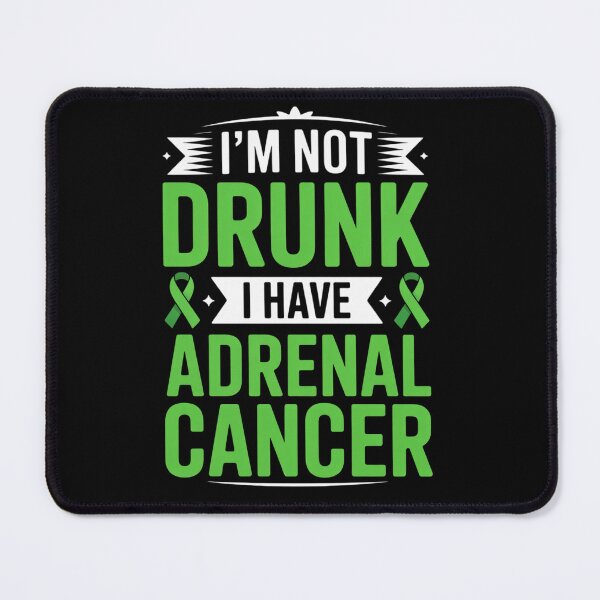 Item preview, I'm Not Drunk i have Adrenal Cancer Awareness Ribbon designed and sold by grounabslaninal.