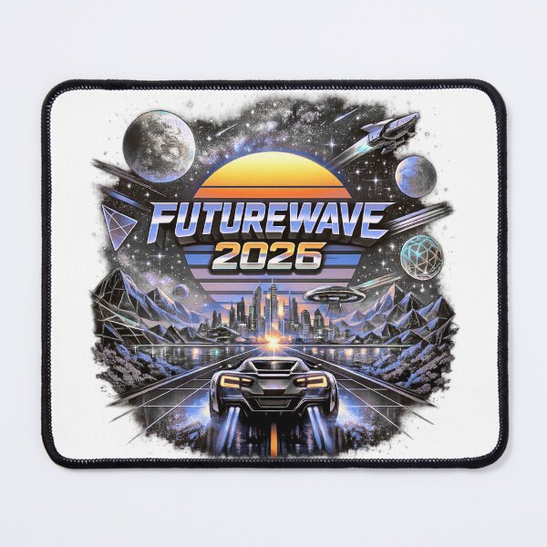 Item preview, Futurewave t-shirt designed and sold by NinaCreator.