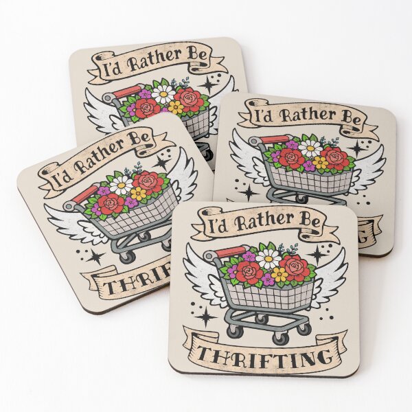 Item preview, I'd Rather Be Thrifting designed and sold by Ellador.