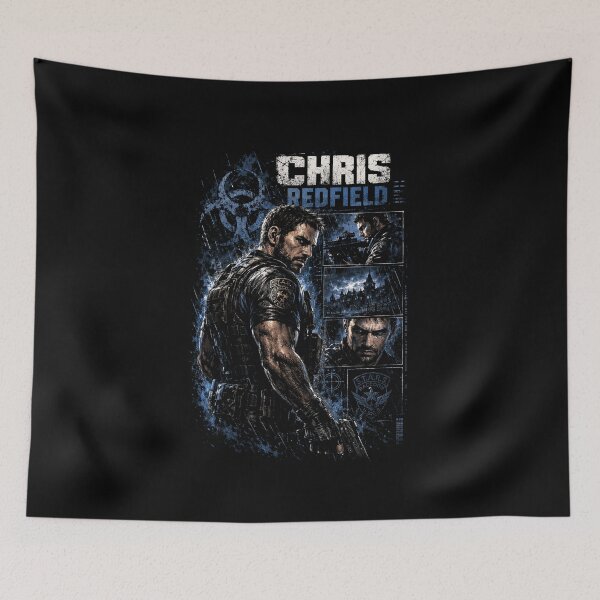 Item preview, chris redfield - resident evil designed and sold by Green Sama.