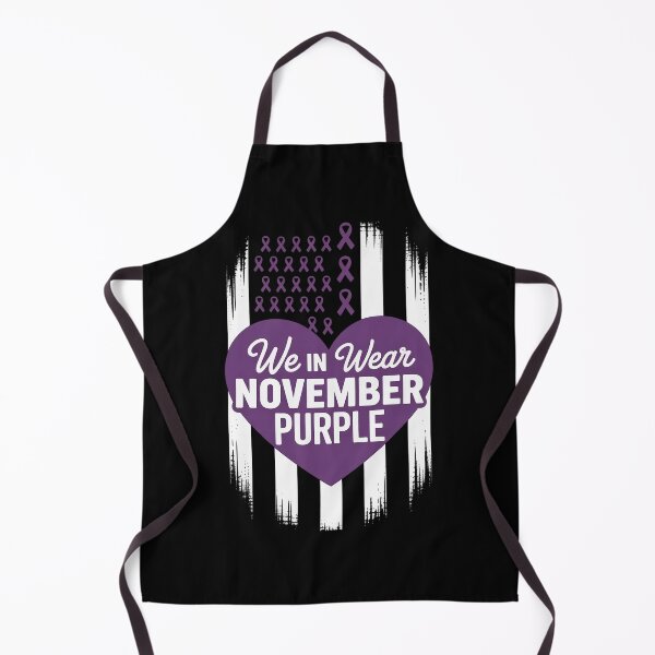 Item preview, In November We Wear Purple USA Flag Prematurity Awareness designed and sold by grounabslaninal.