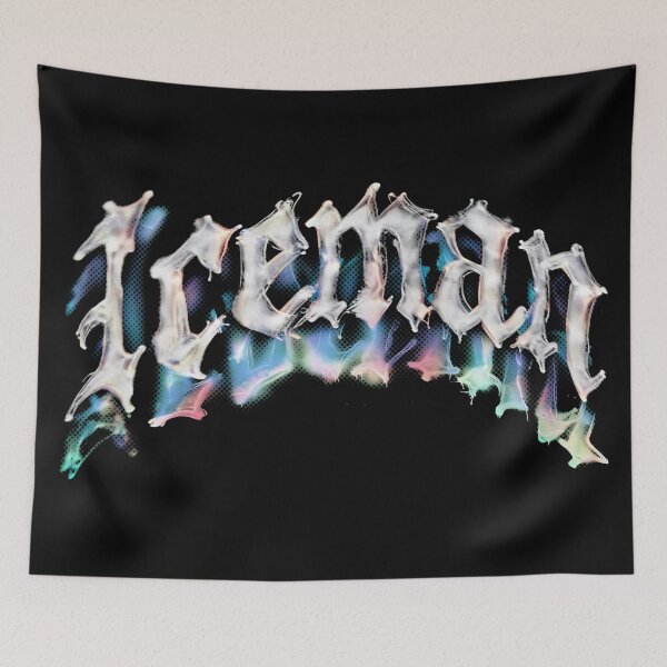 Item preview, Iceman Album Logo designed and sold by NF Designs Studio DTF.