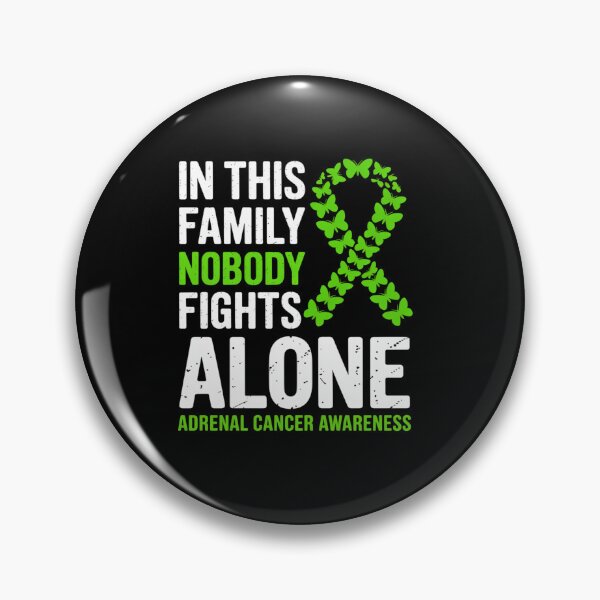 Item preview, In This Family Nobody Fights Alone Adrenal Cancer designed and sold by grounabslaninal.
