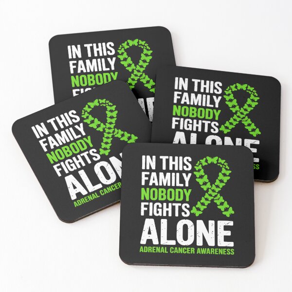 Item preview, In This Family Nobody Fights Alone Adrenal Cancer designed and sold by grounabslaninal.