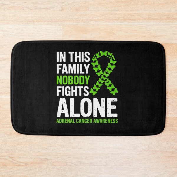 Item preview, In This Family Nobody Fights Alone Adrenal Cancer designed and sold by grounabslaninal.
