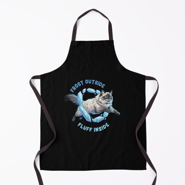 Item preview, "Frost Outside, Fluff Inside" - Neva Masquerade Cat Art designed and sold by ZUMERI.