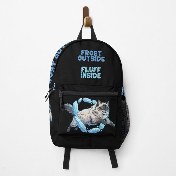 Item preview, "Frost Outside, Fluff Inside" - Neva Masquerade Cat Art designed and sold by ZUMERI.