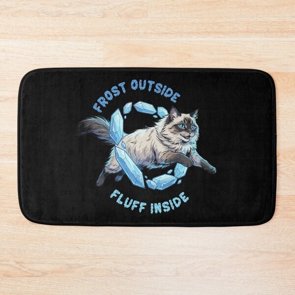 Item preview, "Frost Outside, Fluff Inside" - Neva Masquerade Cat Art designed and sold by ZUMERI.