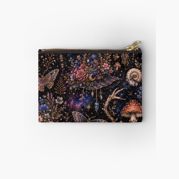 Item preview, Witchy Mushroom Botanical Pattern for Witchcore designed and sold by soulfulpalette.
