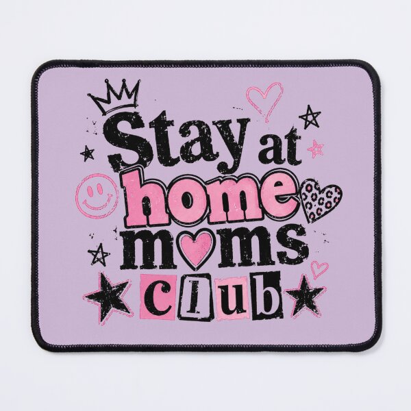 Item preview, Stay at Home Moms Club Retro Pink Graphic – Cute Trendy Mom Life Aesthetic Design designed and sold by TheStephanieRome.