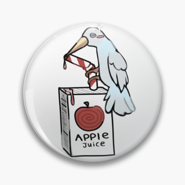 Item preview, - apple juice bird - Little LunchBox - white - designed and sold by echoztarrr.