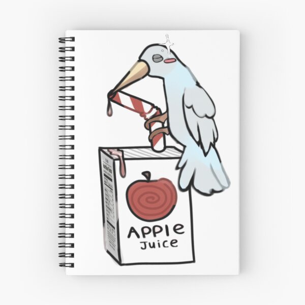 Item preview, - apple juice bird - Little LunchBox - white - designed and sold by echoztarrr.