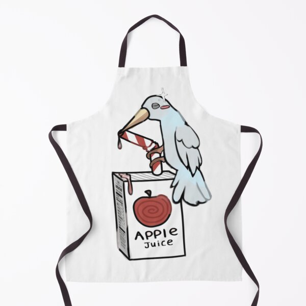 Item preview, - apple juice bird - Little LunchBox - white - designed and sold by echoztarrr.