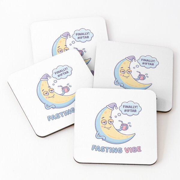 Item preview, Fasting Vibe Crescent Moon Illustration designed and sold by AbanoubStore.
