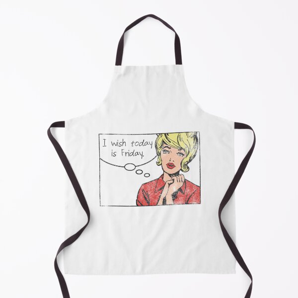 Item preview, I Wish Today Was Friday Retro Design designed and sold by The secret storage room.