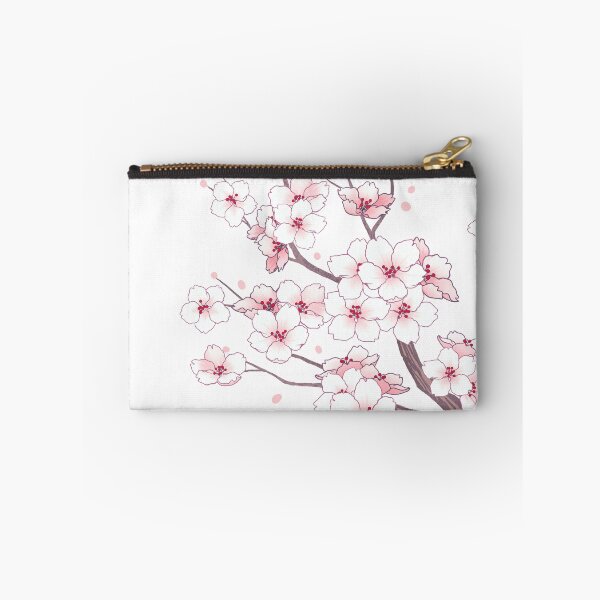 Item preview, Flipped Falling White Sakura Cherry Blossom branches designed and sold by arterialmotive.